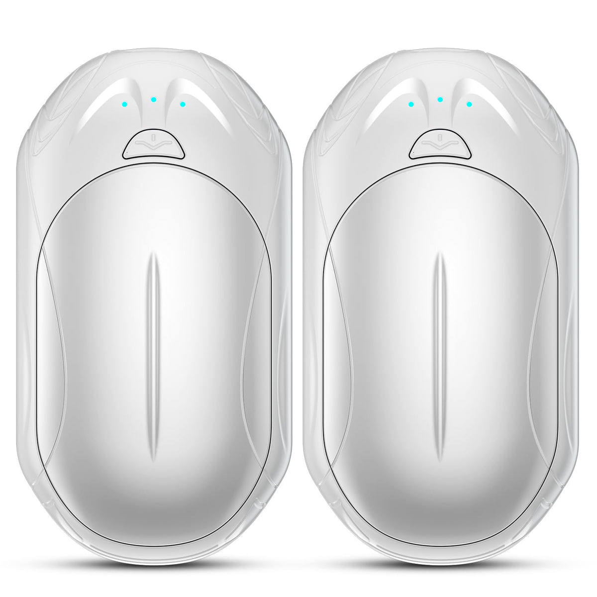 AI Hand Warmers Rechargeable 2 Pack, AI Smart Chips Electric Hand Warmers, 20Hrs Long