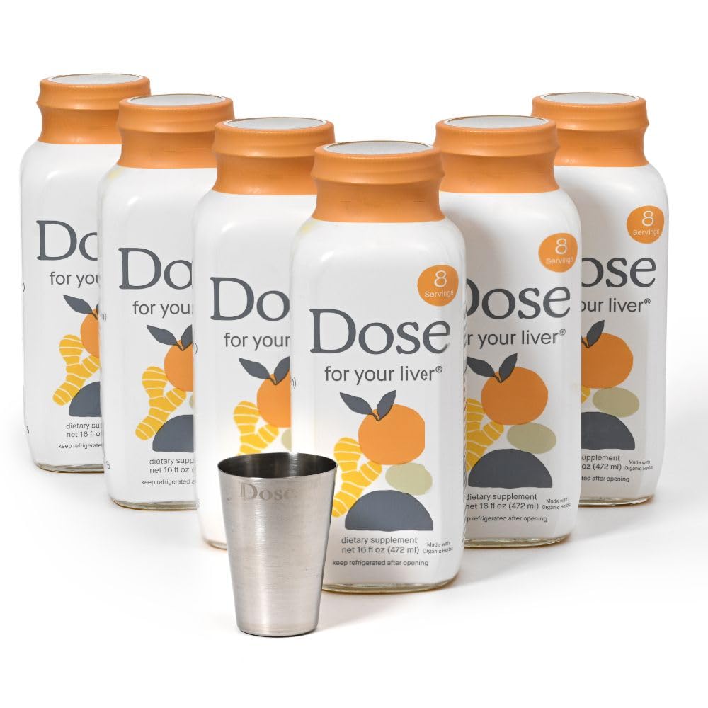 Dose for Your Liver Cleanse Detox & Repair, 16oz Bottle, 3 Pack