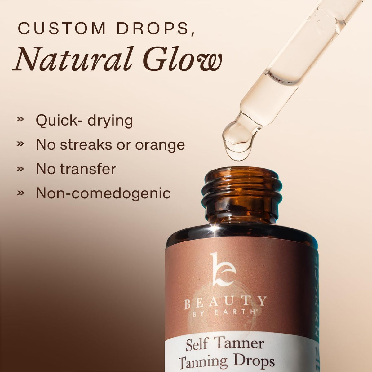 Self Tanning Drops - Usa Made with Natural & Organic Ingredients