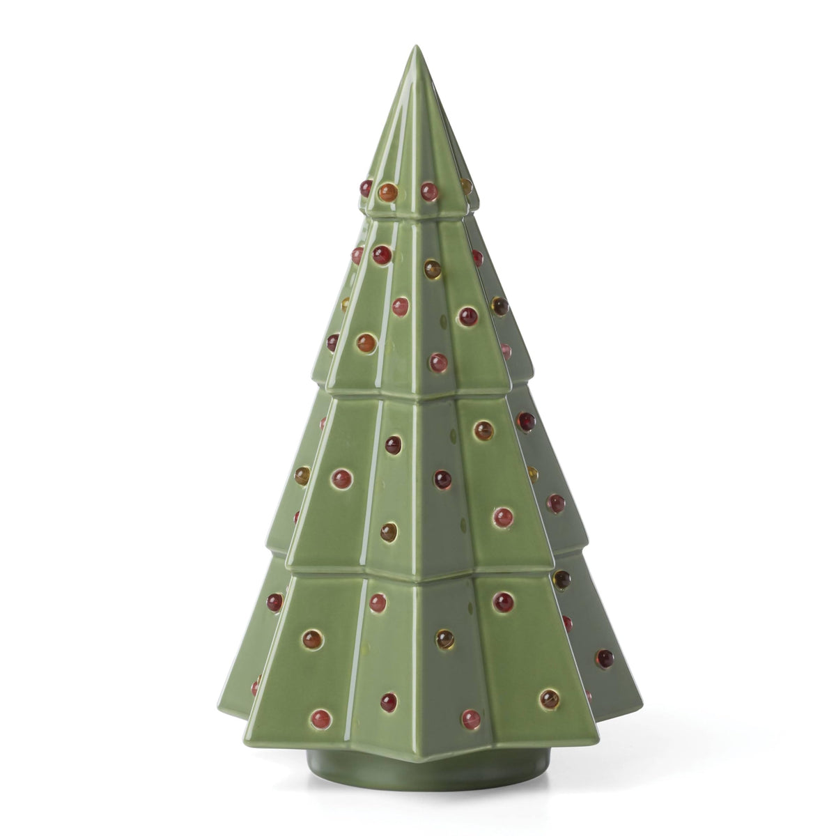 Kate Spade New York Evergreen Large Lit Tree Figurine, Christmas & Holiday Decor