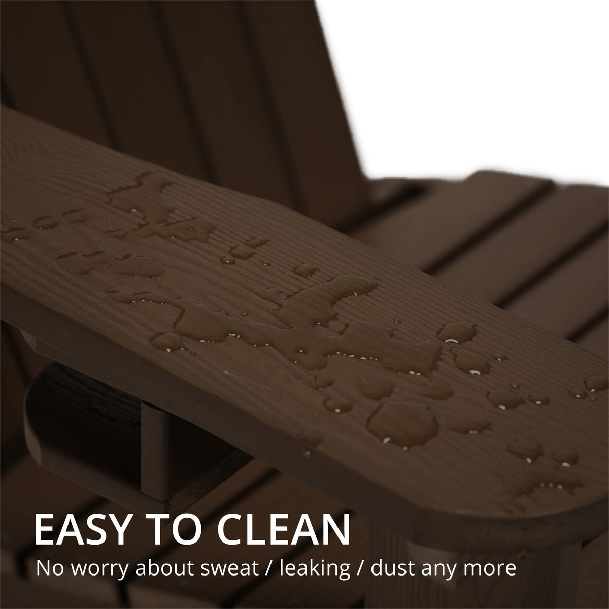 Lue Bona Hdps Adirondack Chairs Set