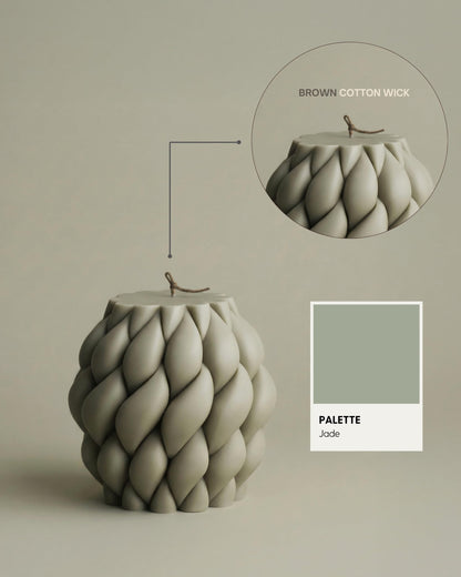 Lawa Knot Ball Candle