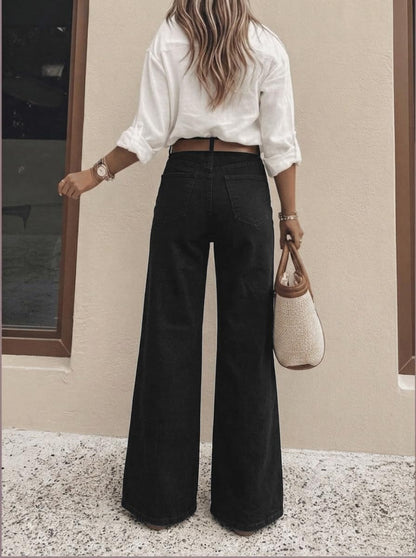 Women's High Waisted Wide Leg Jeans