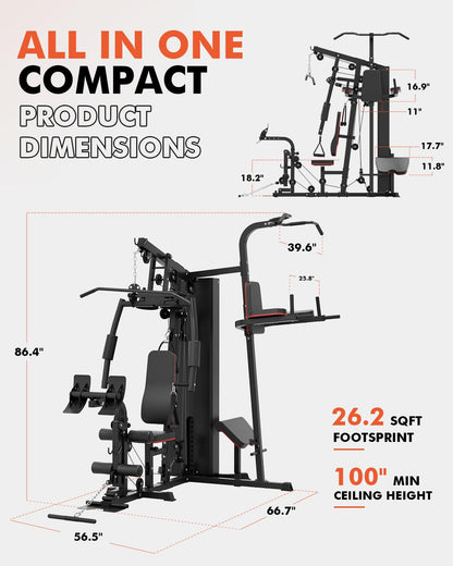 Mikolo Home Gym, Workout Station