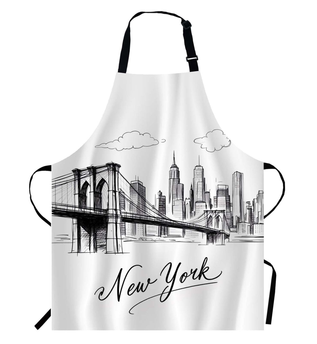 Wondertify Doodle Frames in French Style Apron