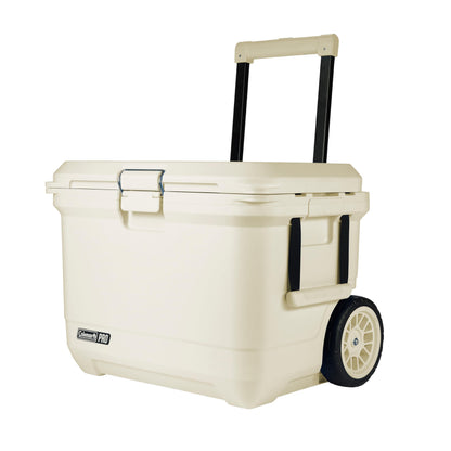Coleman Pro Heavy-Duty 45qt Ultra-Light Premium Hard Cooler, Extra-Thick Insulation Keeps Ice Up to 4 Days, 74-Can Capacity