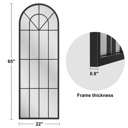 OGCAU Arched Full Length Mirror 76"x34"