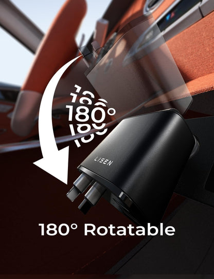 Lisen Retractable Car Charger