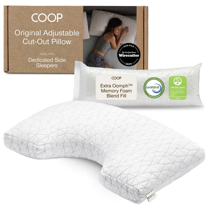 Coop Home Goods Original Adjustable Pillow, Queen Size Bed Pillows