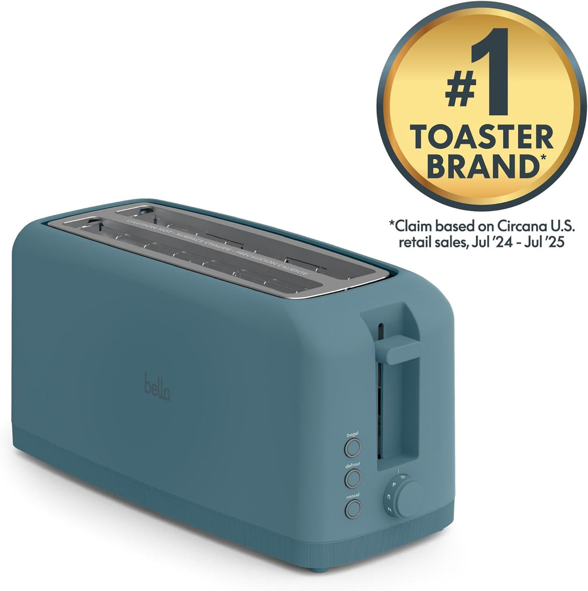Fits Sourdough, 10” Long Slot, Anti Jam & Auto Shutoff, 900 Watt