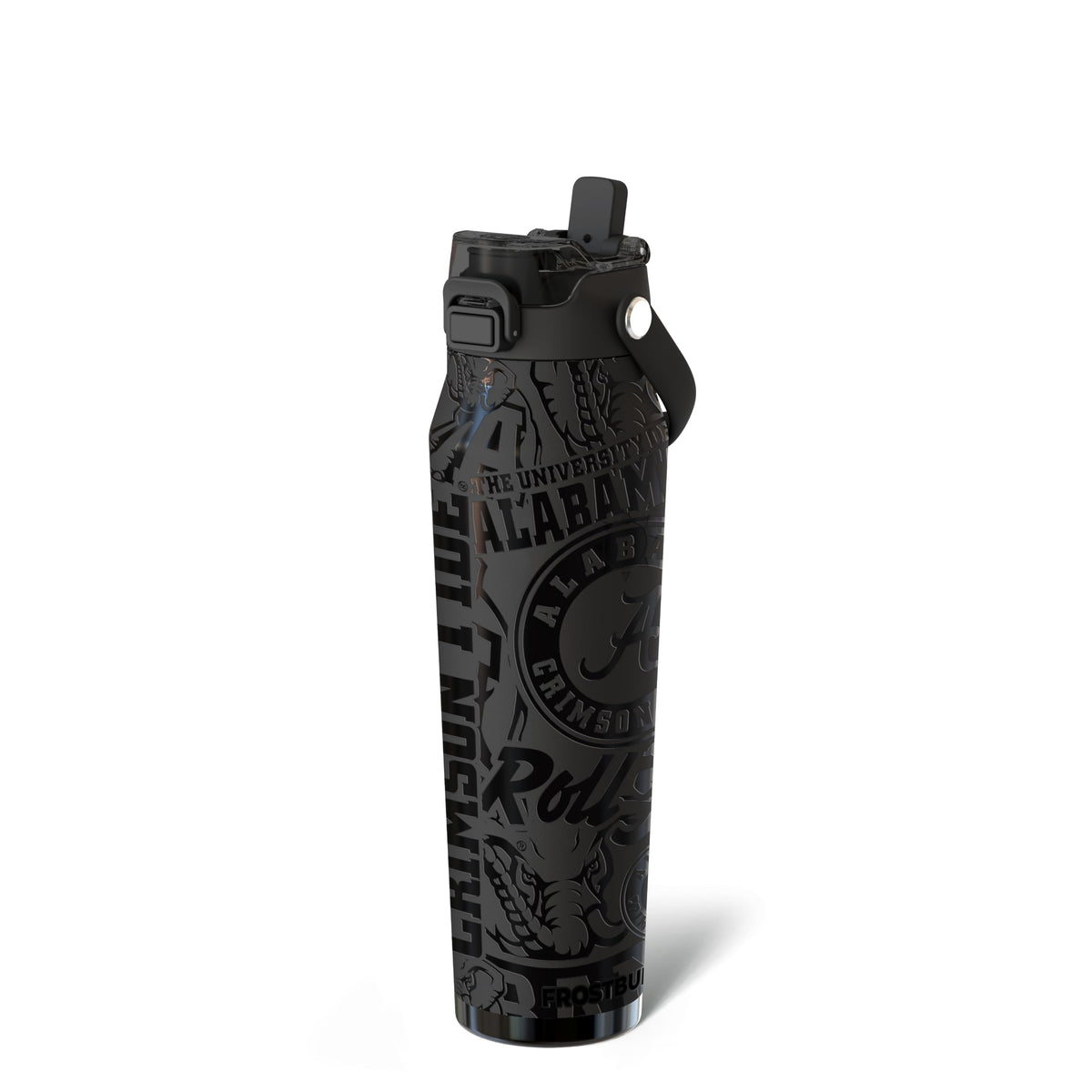 Frost Buddy 24oz Insulated Water Bottle - Straw & Chug Lid - Leak-Proof | Sip-or-chug dual lid | Ice-cold for 24+ hours | Cup-holder friendly