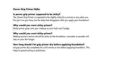 E.l.f. Power Grip Primer, Gel-Based & Hydrating Face Primer for Smoothing Skin & Gripping Makeup, Moisturizing & Priming, Vegan & Cruelty-Free, 0.811 Fl Oz