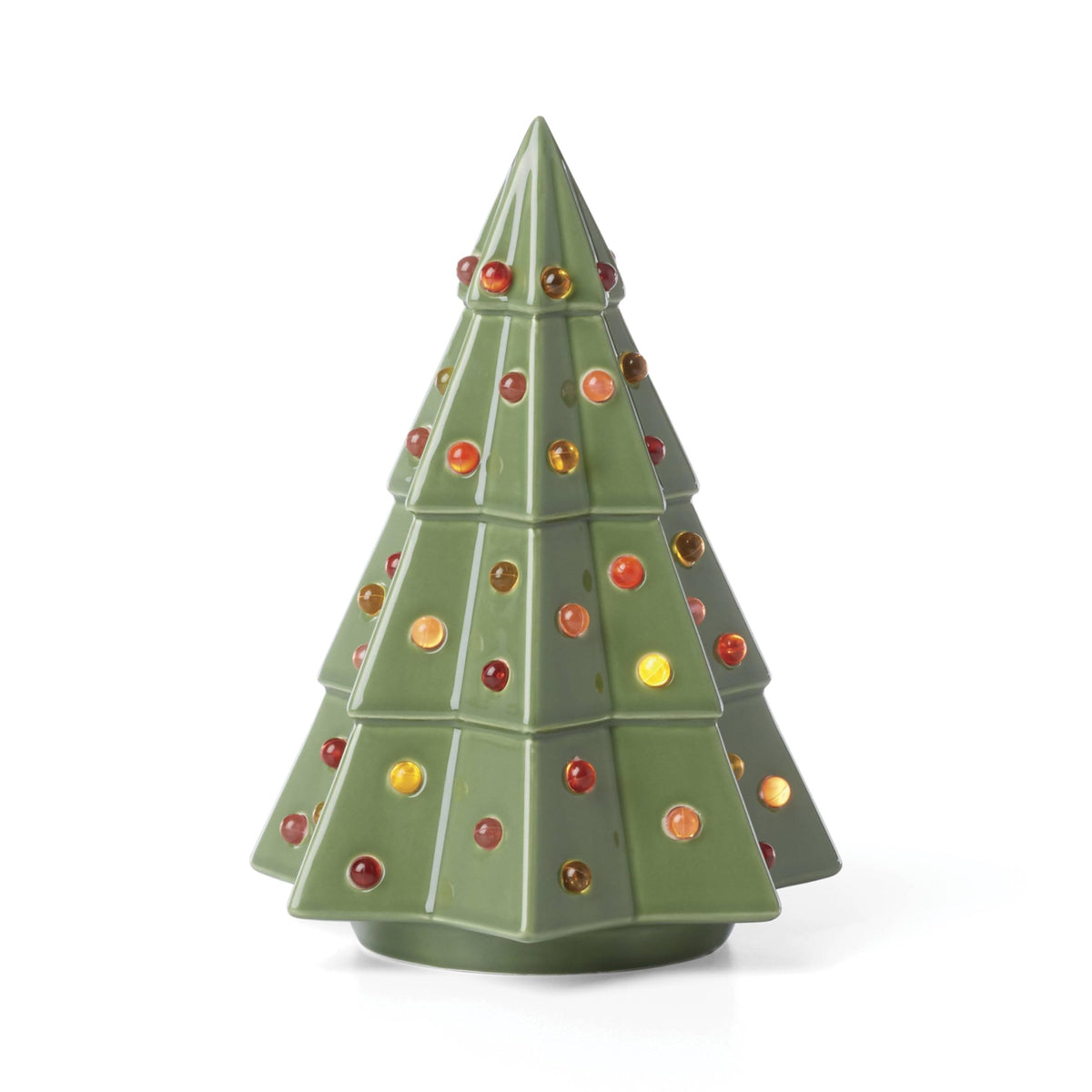 Kate Spade New York Evergreen Large Lit Tree Figurine, Christmas & Holiday Decor