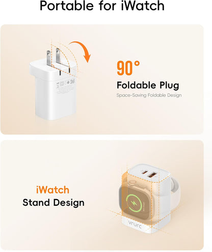 VRURC Fast Charger for Apple Watch