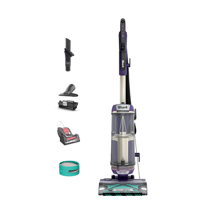 Shark AZ2002 Vertex Powered Lift-Away Upright Vacuum with Duoclean Powerfins, Self-Cleaning