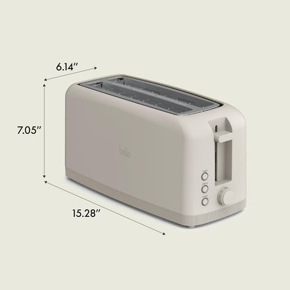 Fits Sourdough, 10” Long Slot, Anti Jam & Auto Shutoff, 900 Watt
