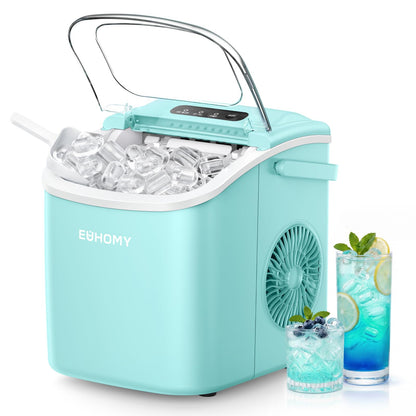 Euhomy Countertop Ice Maker Machine with Handle