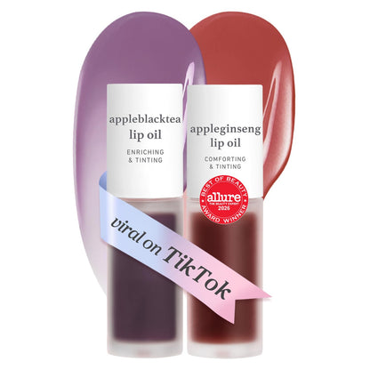 NOONI Korean Lip Oil - Applepeony - pH Color-Changing Plumping Lip Gloss