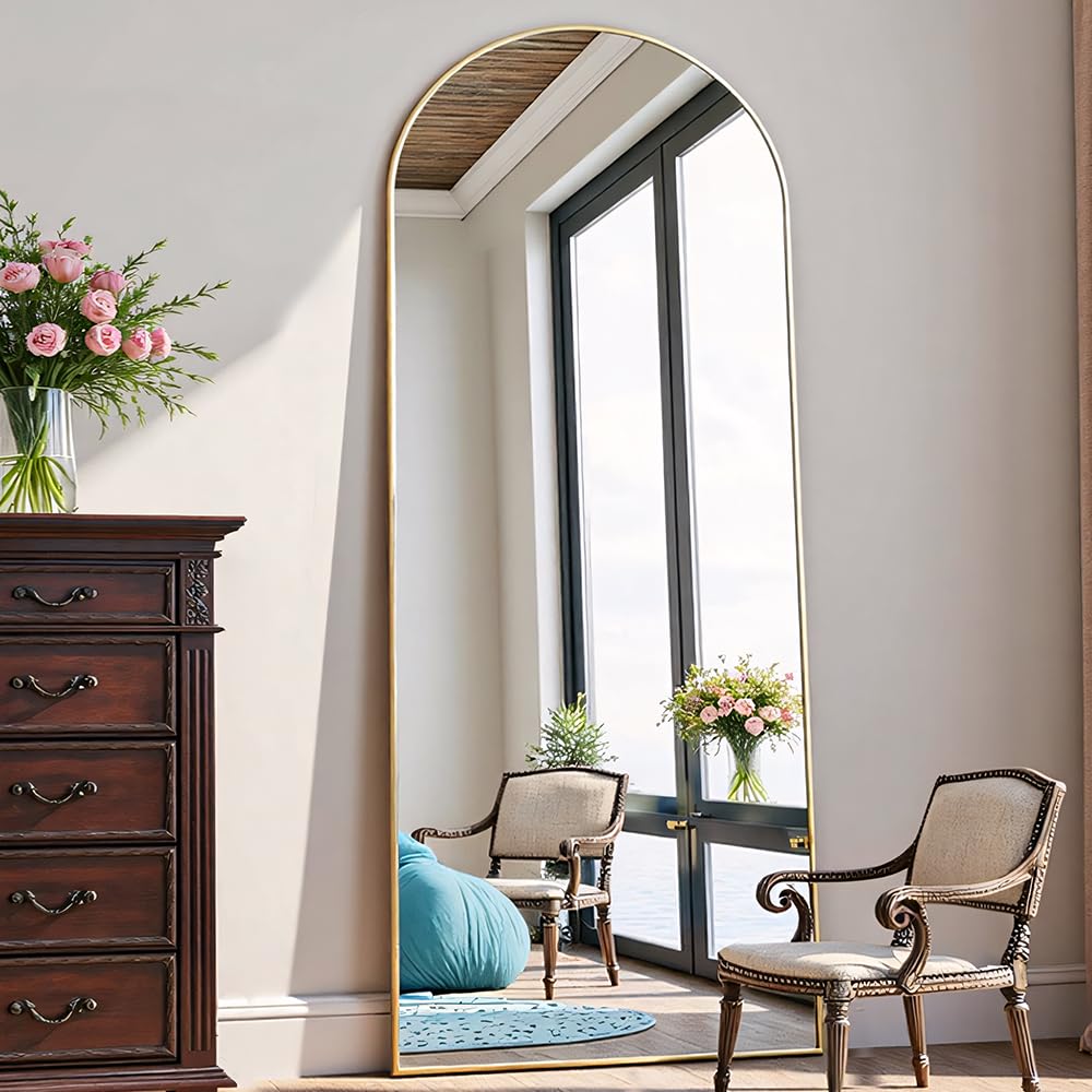 OGCAU Arched Full Length Mirror 76"x34"