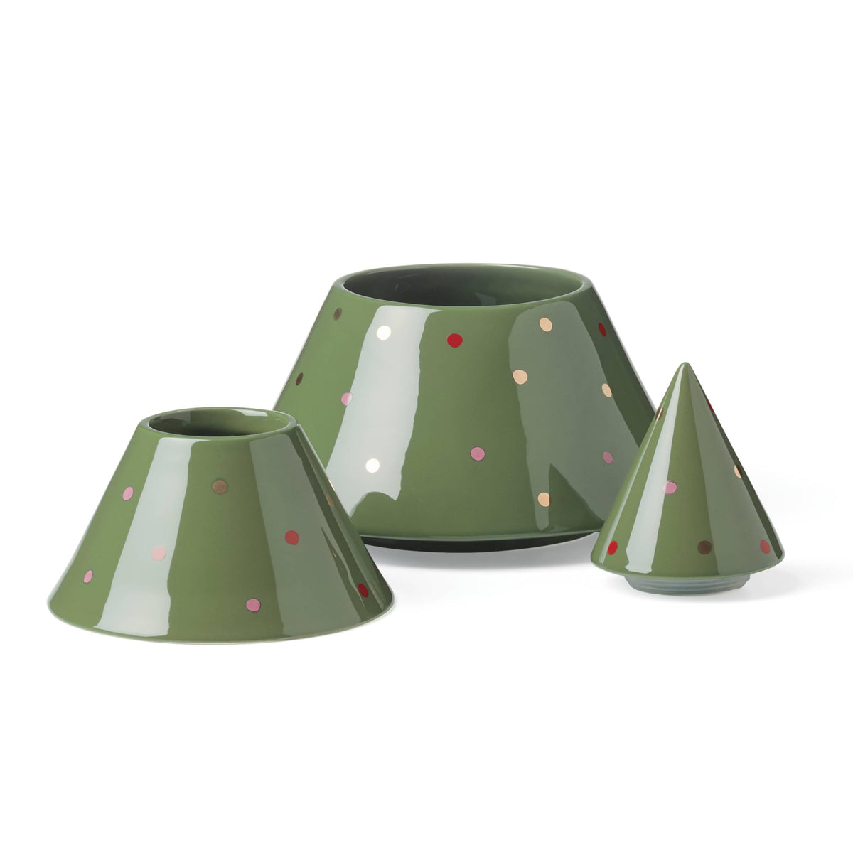 Kate Spade New York Evergreen Large Lit Tree Figurine, Christmas & Holiday Decor