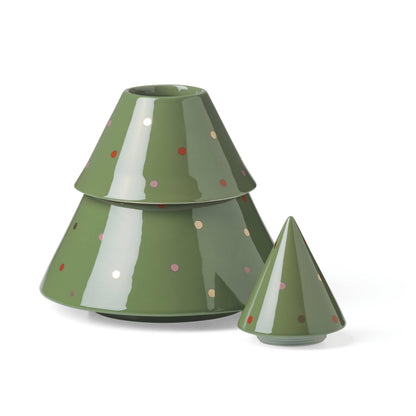 Kate Spade New York Evergreen Large Lit Tree Figurine, Christmas & Holiday Decor
