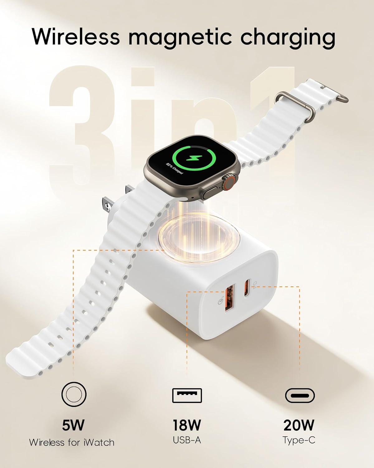 VRURC Fast Charger for Apple Watch