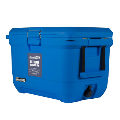 Coleman Pro Heavy-Duty 45qt Ultra-Light Premium Hard Cooler, Extra-Thick Insulation Keeps Ice Up to 4 Days, 74-Can Capacity