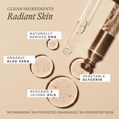 Self Tanning Drops - Usa Made with Natural & Organic Ingredients