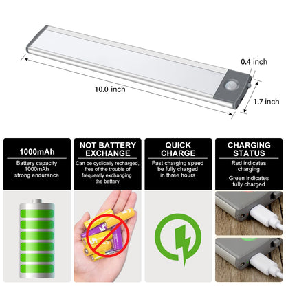 54-LED Motion Sensor Cabinet Light