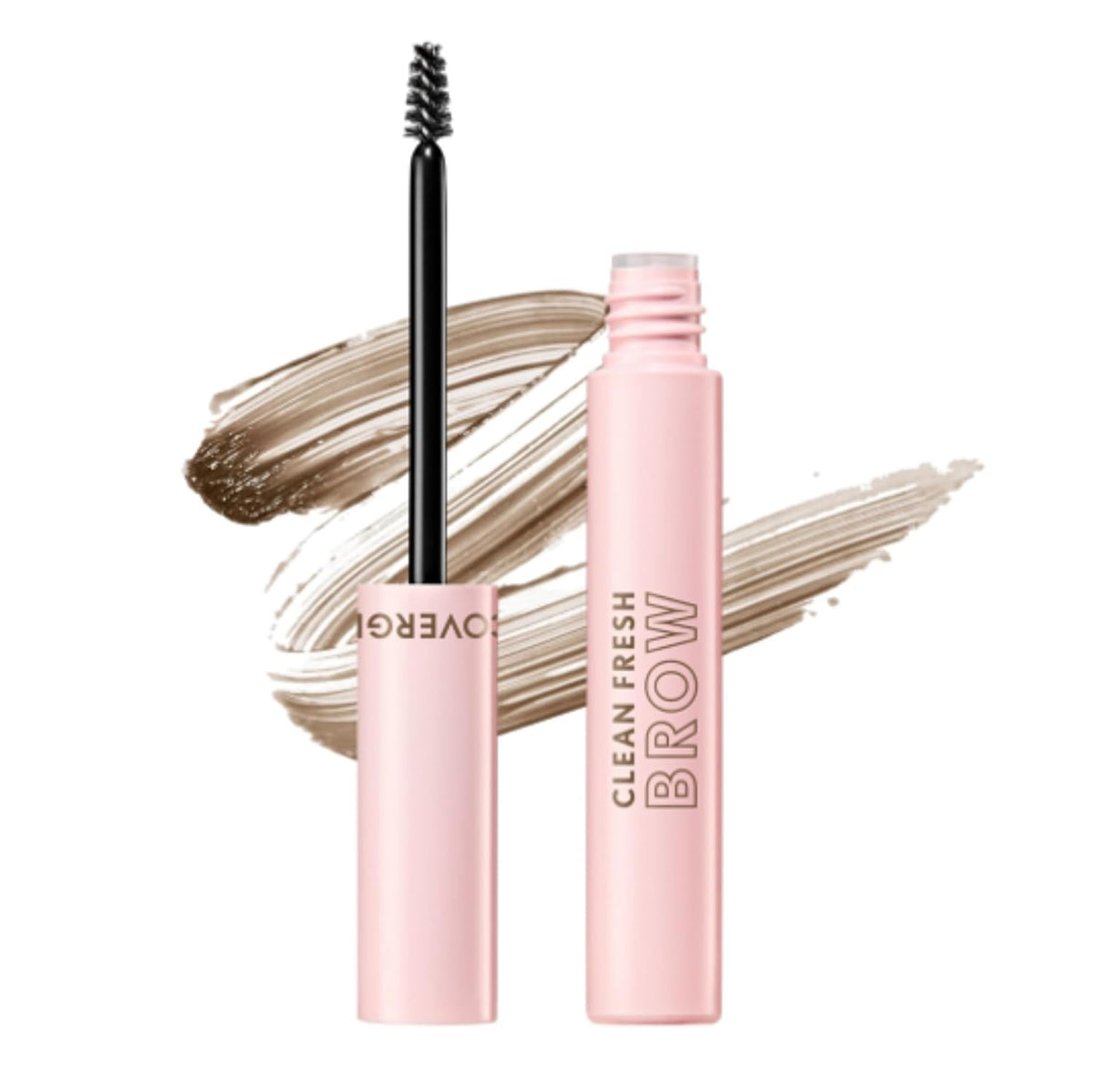 CoverGirl Clean Fresh Brow, 400 Soft Brown, Eyebrow Gel Wax, Long-Lasting, Vegan Formula, Natural Looking, Easy to Apply, Doesn't Smudge, 0.18oz
