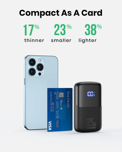 Iniu Portable Charger, Smallest 22.5W 10000mAh Power Bank