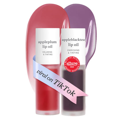 NOONI Korean Lip Oil - Applepeony - pH Color-Changing Plumping Lip Gloss
