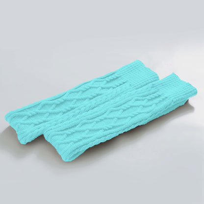 Leoparts Women's Cable Knit Thigh High Socks Over Knee Leg Warmer Stockings