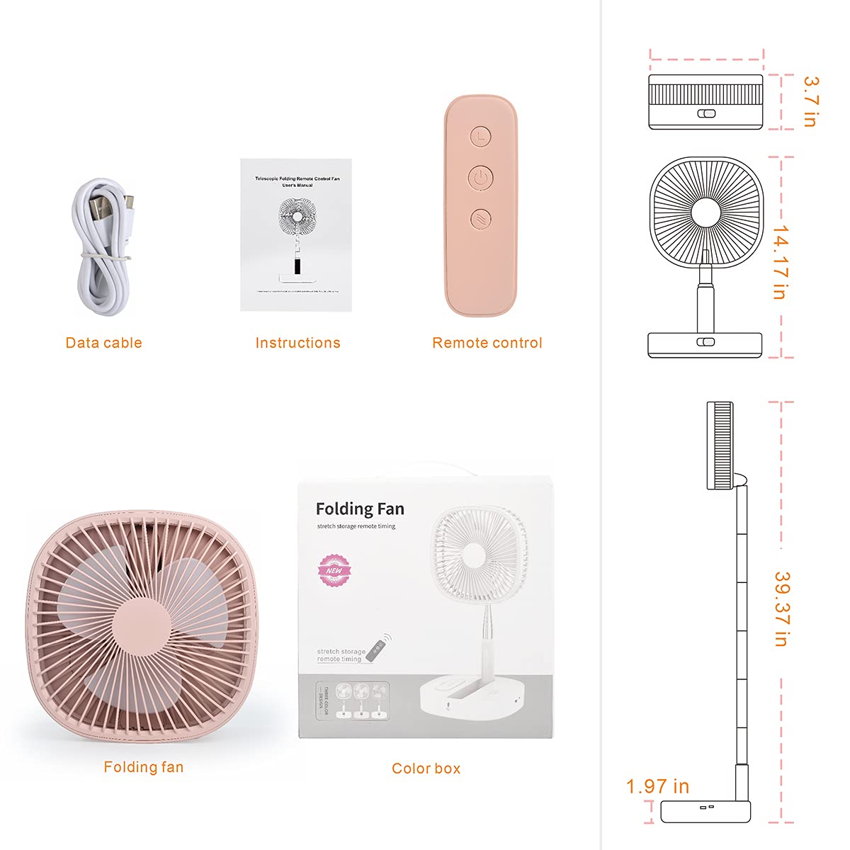 Magesh Portable Pedestal Fan
