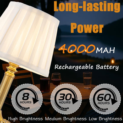 Cordless Table Lamp with Touch Control