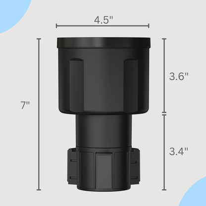 Swigzy Car Cup Holder Expander Adapter for Large Water Bottles
