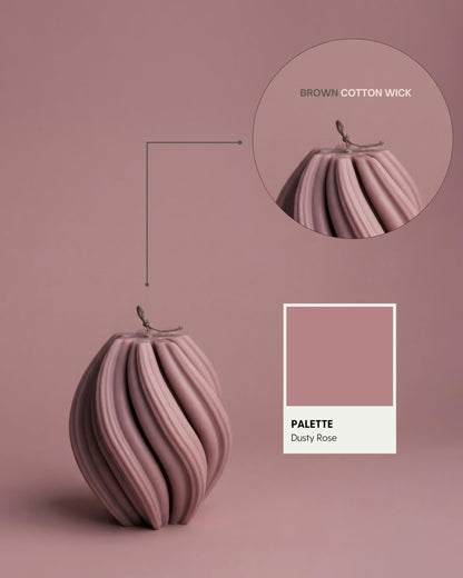 Lawa Swirl Candle