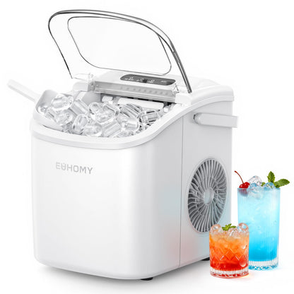 Euhomy Countertop Ice Maker Machine with Handle