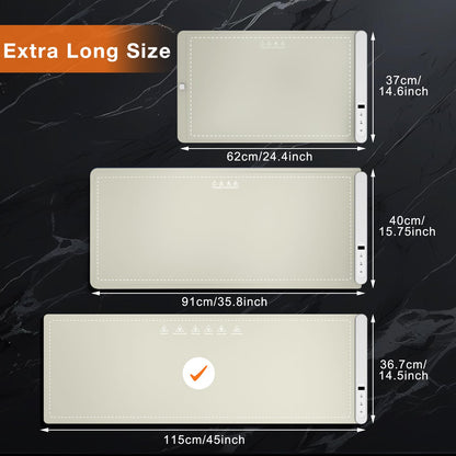 FYY Warming Mat for Food 24"x15", Rapid and Full Surface Heating