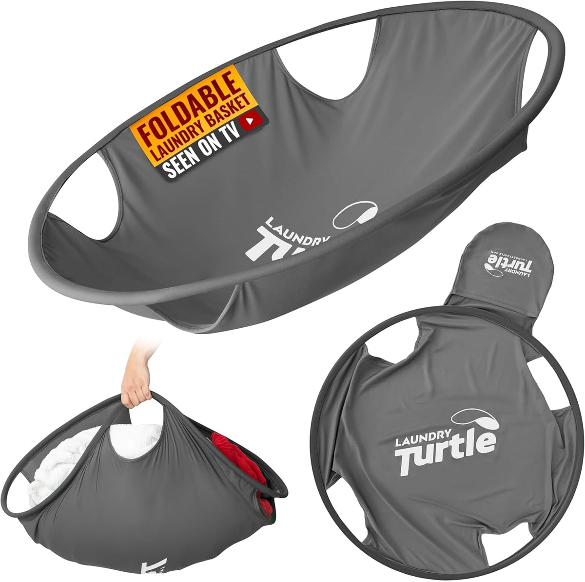 Laundry Turtle Collapsible Basket
