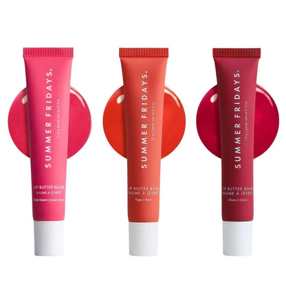 Summer Fridays Lip Butter Balm - Moisturizing Lip Gloss for Instant Shine + Sheer Color