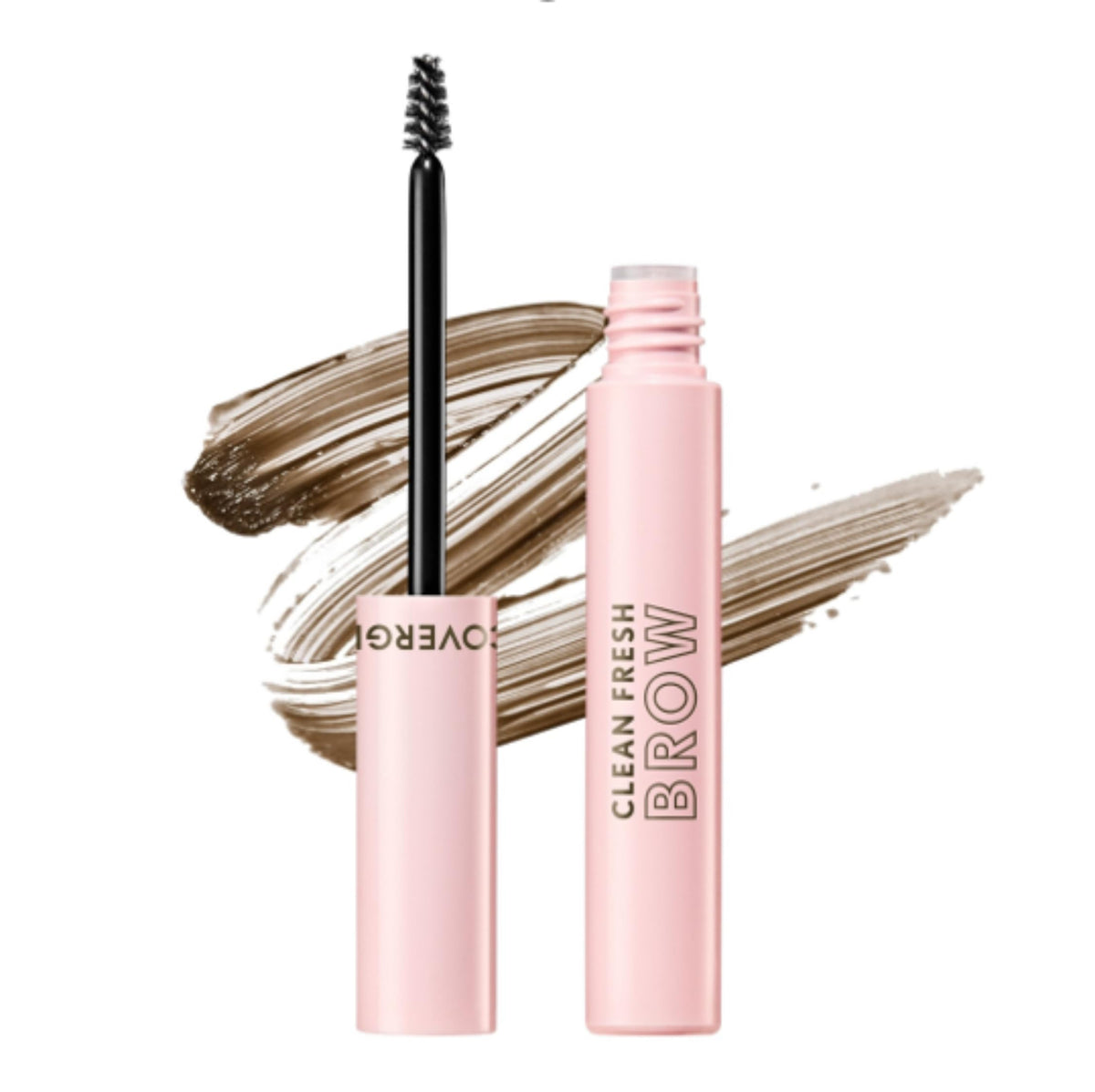 CoverGirl Clean Fresh Brow, 400 Soft Brown, Eyebrow Gel Wax, Long-Lasting, Vegan Formula, Natural Looking, Easy to Apply, Doesn't Smudge, 0.18oz