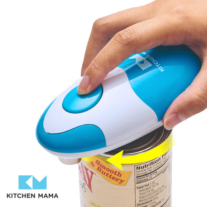Kitchen Mama Auto Electric Can Opener: Open Your Cans with a Simple Press of Button