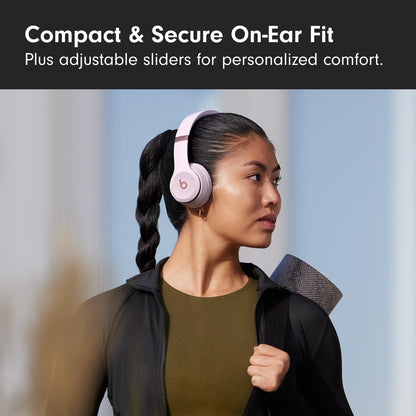 Beats Solo 4 - Wireless On-Ear Bluetooth Headphones, Up to 50-Hour Battery Life, Ultra-Lightweight Comfort