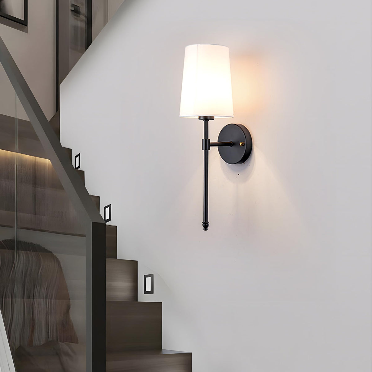 Yhcdlamp Battery Operated Wall Sconce Light with Remote Control, Dimmable Wall Sconce Set of 2