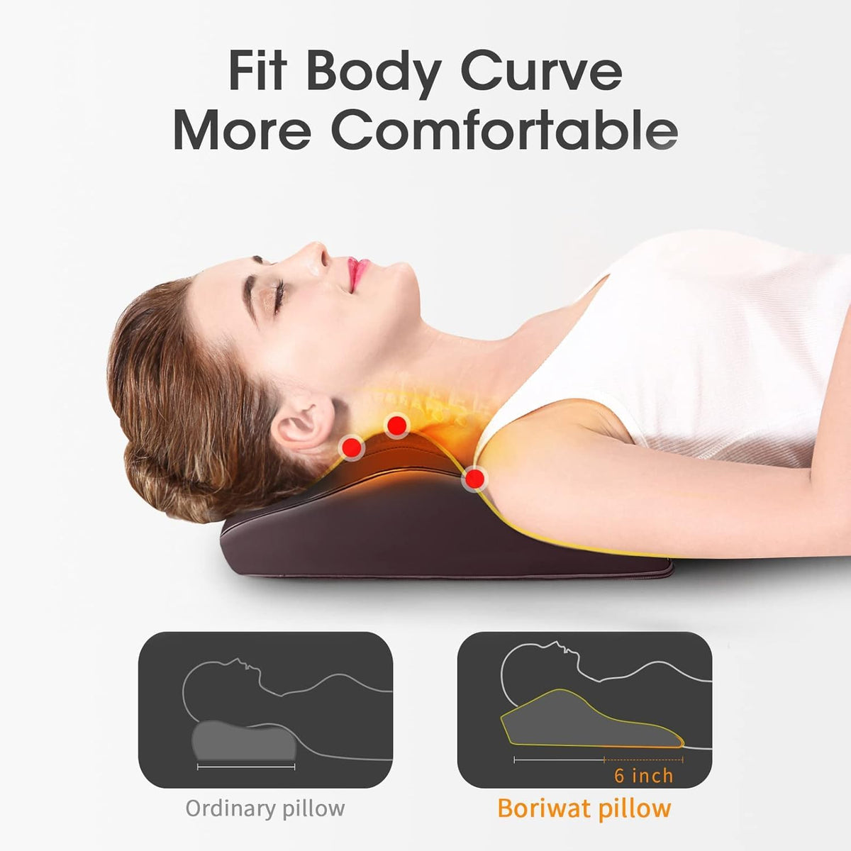 Boriwat Back Massager with Heat