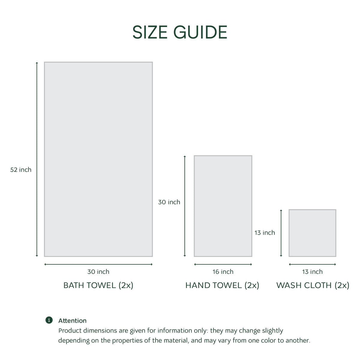 Lacoste Grand Slam 6-Piece Towel Set