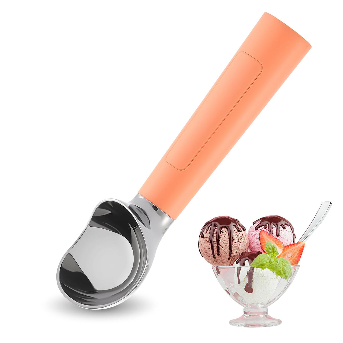 Heated Ice Cream Scoop Rechargeable