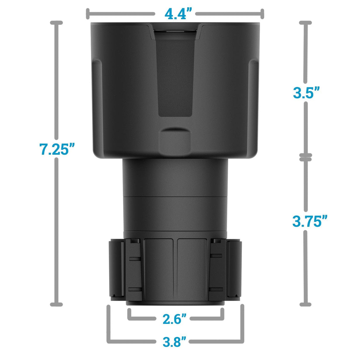 Swigzy Car Cup Holder Expander Adapter for Large Water Bottles