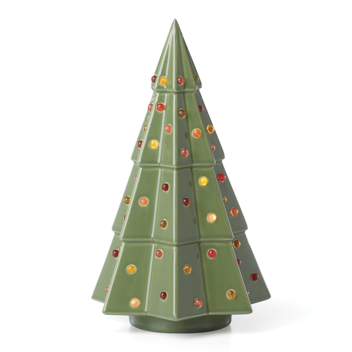 Kate Spade New York Evergreen Large Lit Tree Figurine, Christmas & Holiday Decor